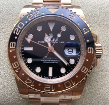 GMT MASTER II ORO ROSA