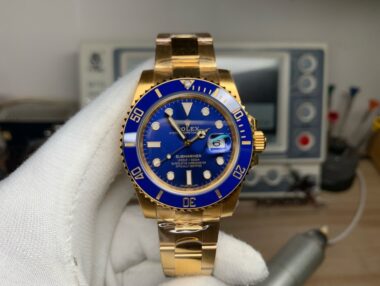 ROLEX SUBMARINER AZUL DORADO COMPLETO - Imagen 3