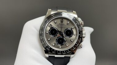 ROLEX DAYTONA NEGRO Y GRIS OYSTER-FLEX - Imagen 2