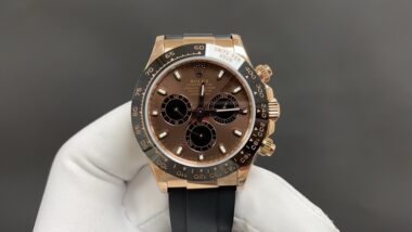 ROLEX DAYTONA Oro Rosa Chocolate Oyster-Flex - Imagen 2