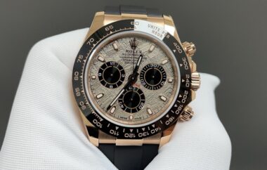 ROLEX DAYTONA Oro Rosa Oyster-Flex con Relieve