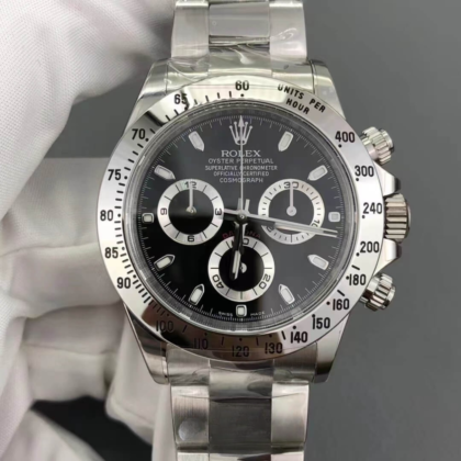 Rolex Daytona Steel Black Dial 40mm ref. 116520
