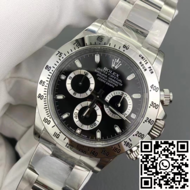 Rolex Daytona Steel Black Dial 40mm ref. 116520 - Imagen 4