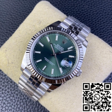 Rolex Datejust 41 Mint Green 41mm ref. 126334 - Imagen 4