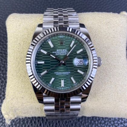 Rolex Datejust 41 Mint Green Motif 41mm ref. 126334