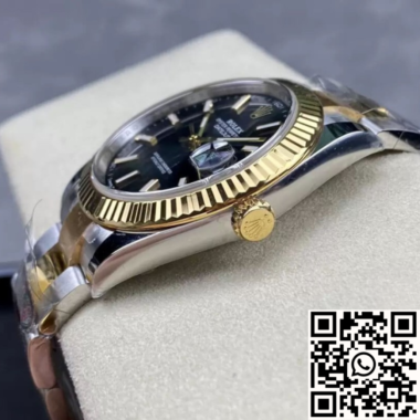 Rolex Datejust 41 Black Dial Rolesor Yellow 41mm ref. 126333 - Imagen 3