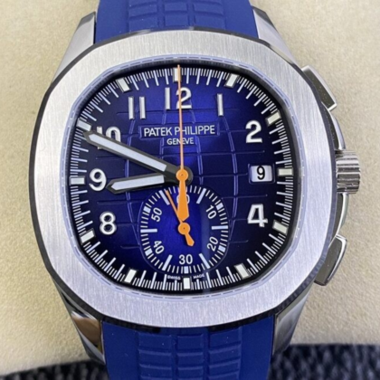 Patek Philippe Aquanaut Chronograph Azul 42.2mm – Ref. 5968A Custom