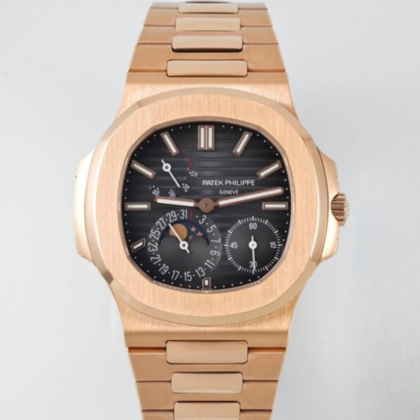 Patek Philippe Nautilus Moonphase Oro Rosa 40mm – Ref. 5712/1R-001