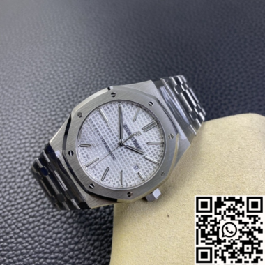 Audemars Piguet Royal Oak Acero Blanco 41mm – Ref. 15500ST - Imagen 4