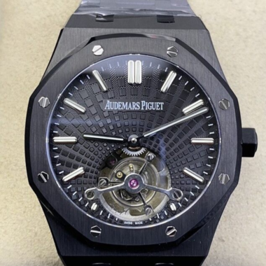 Audemars Piguet Royal Oak Tourbillon Extra-Plano Cerámica Negra – Ref. 26522CE