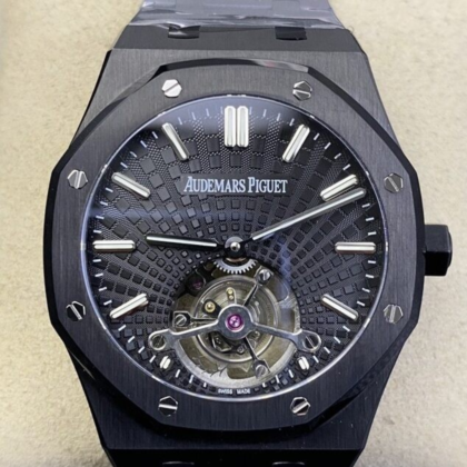 Audemars Piguet Royal Oak Tourbillon Extra-Plano Cerámica Negra – Ref. 26522CE