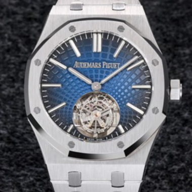 Audemars Piguet Royal Oak Tourbillon Extra-Plano Azul – Ref. 26510ST