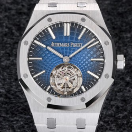 Audemars Piguet Royal Oak Tourbillon Extra-Plano Azul – Ref. 26510ST