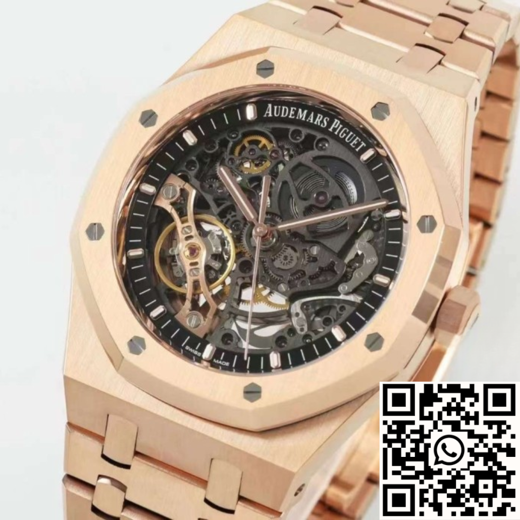 Audemars Piguet Royal Oak Esqueletado Oro Rosa – Ref. 15407OR - Imagen 3