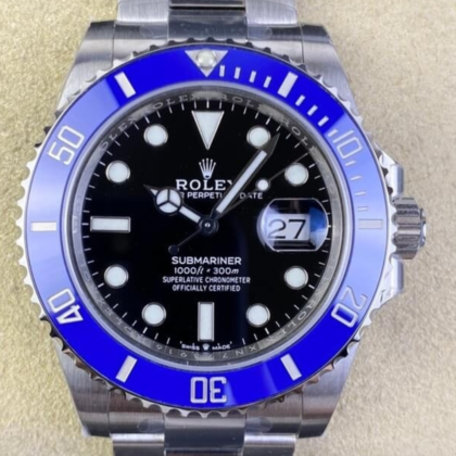 Rolex Submariner Custom Blue Bezel 40mm ref. 116610LN