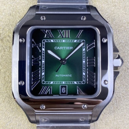Cartier Santos WSSA0062 Gradient Green