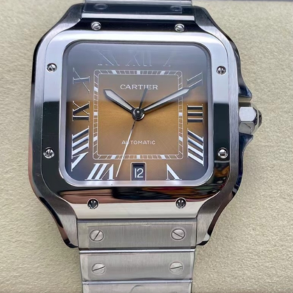 Cartier De Santos WSSA0064 Gradual Brown Dial