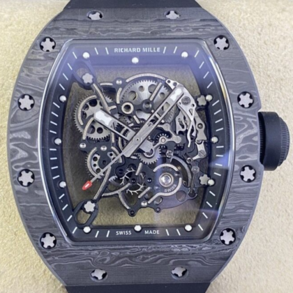 Richard Mille RM055 Black Carbon Fiber Case