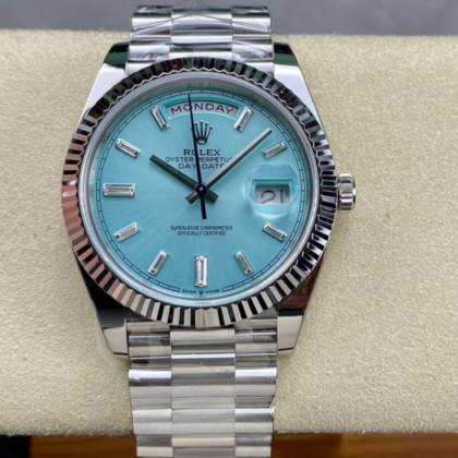 Rolex Day Date M228236-0006 Lce Blue Size 40