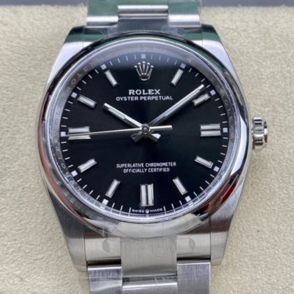 Rolex Oyster Perpetual M124300-0002 Black Dial Size 41mm